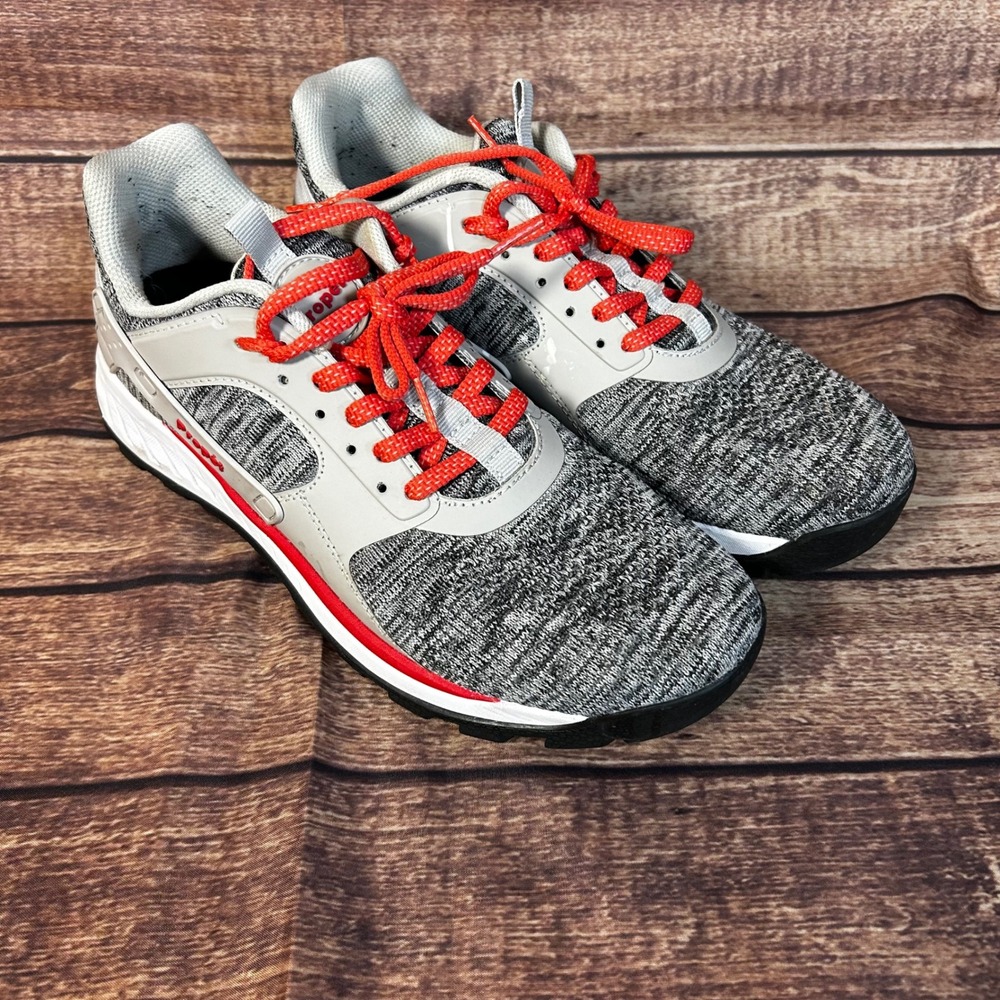 Propet Visper Womens Hiking Walker Grey Knit Vibram Sneakers WOA022M 9